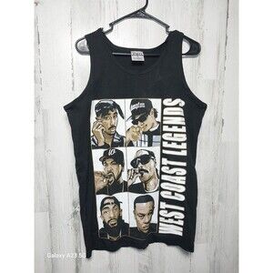 West Coast Legends Mens Medium Black Tank Top